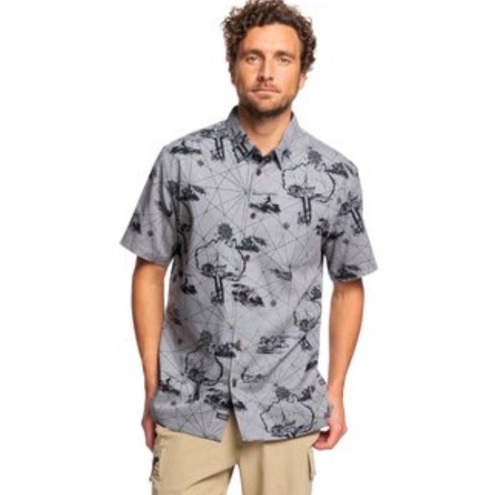 Quiksilver men’s Waterman Finding Waves Shirt